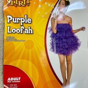 Adult loofah Halloween costume